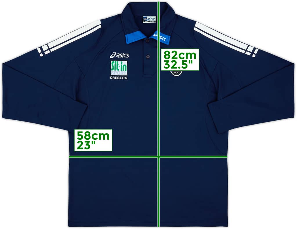 2006-07 Atalanta Asics Training L/S Shirt - 9/10 - (XL)