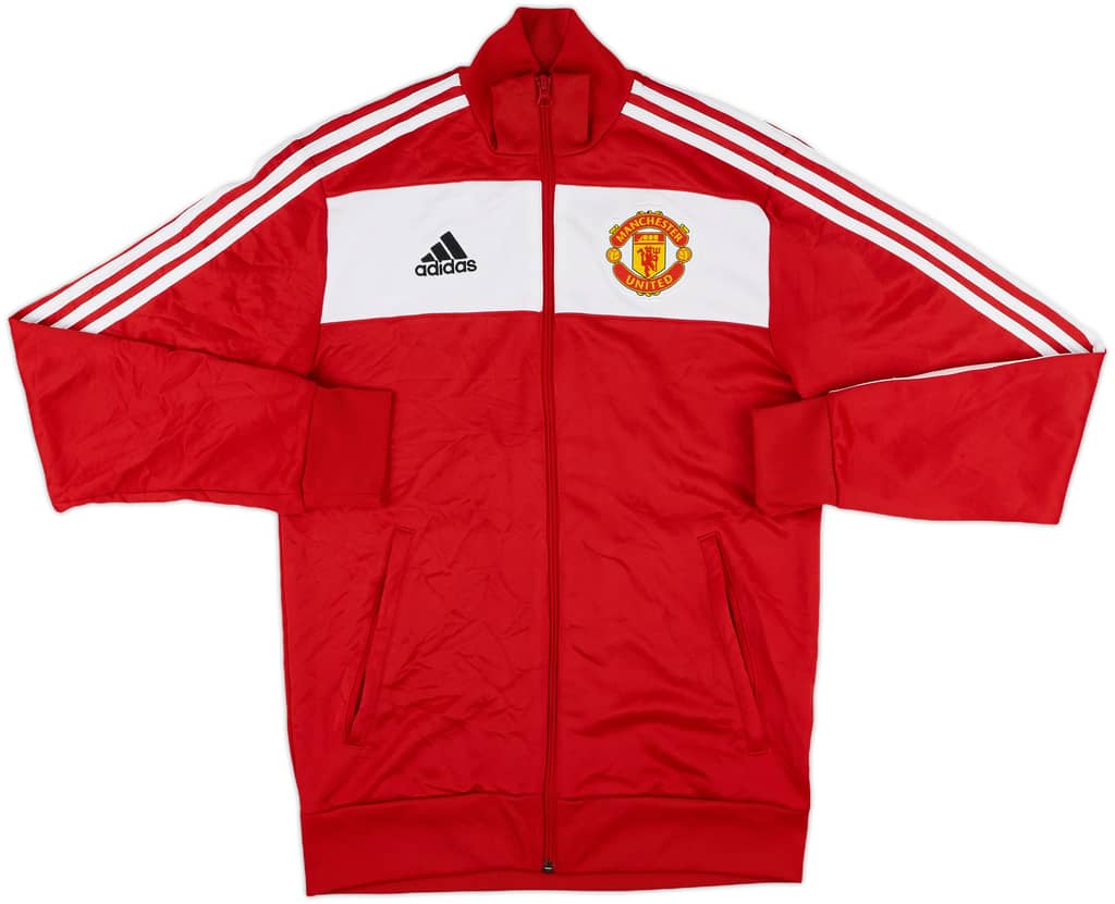2020-21 Manchester United adidas Track Jacket - 8/10 - (S)