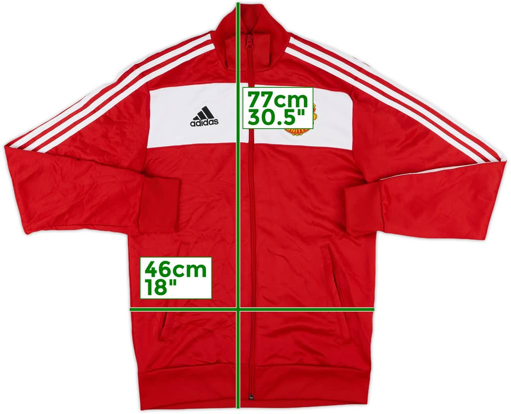 2020-21 Manchester United adidas Track Jacket - 8/10 - (S)