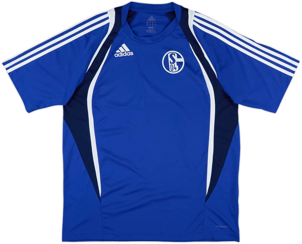 2009-10 Schalke adidas Training Shirt - 8/10 - (L)
