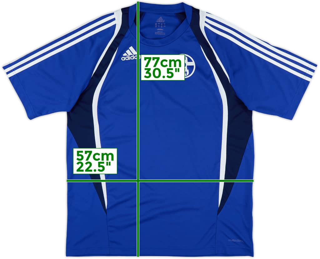 2009-10 Schalke adidas Training Shirt - 8/10 - (L)