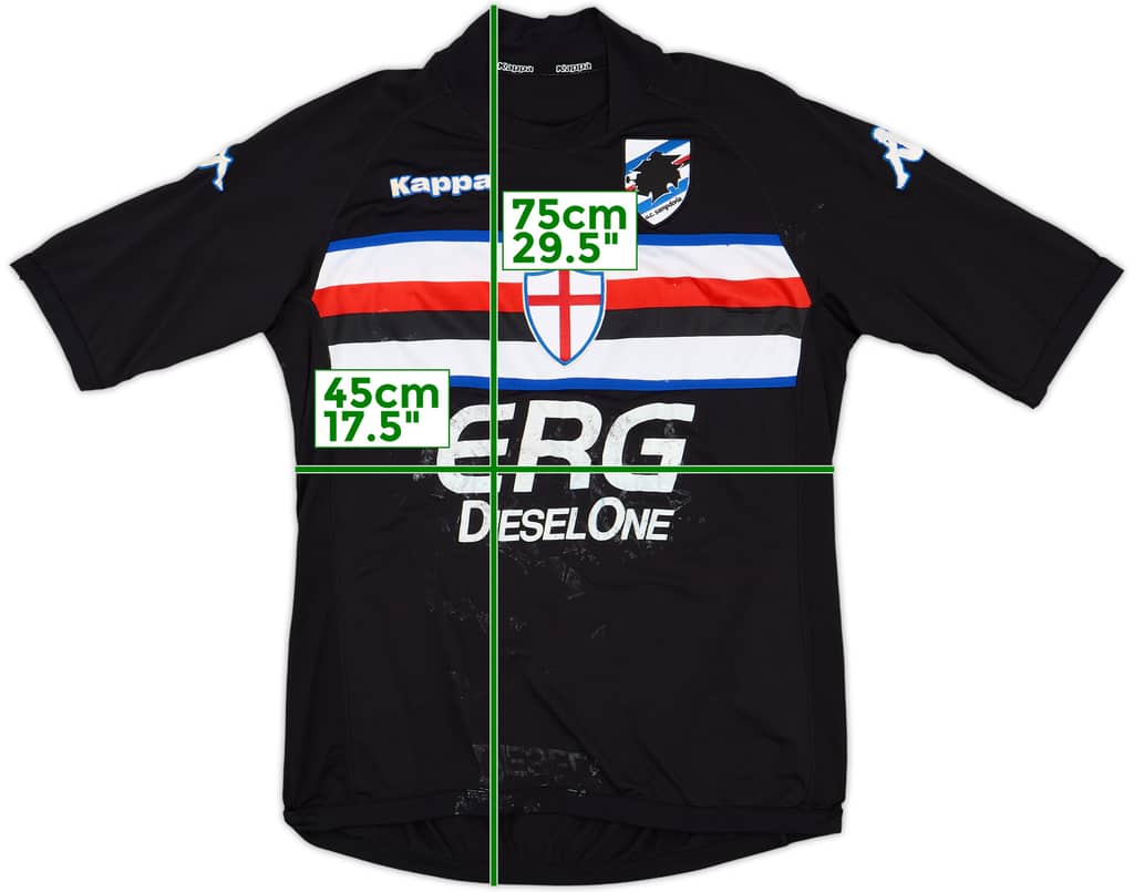 2007-08 Sampdoria Third Shirt - 5/10 - (XL)