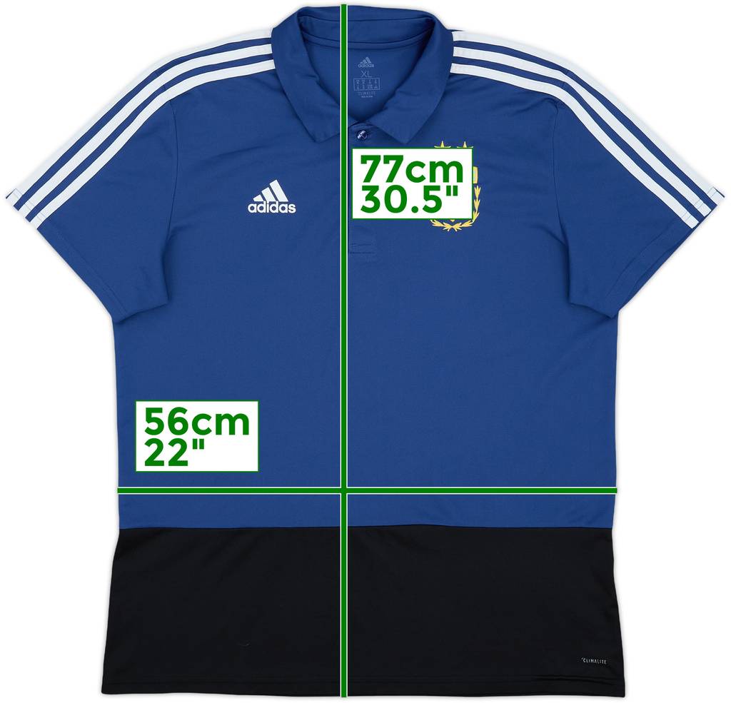 2018-19 Argentina adidas Polo Shirt - 8/10 - (XL)