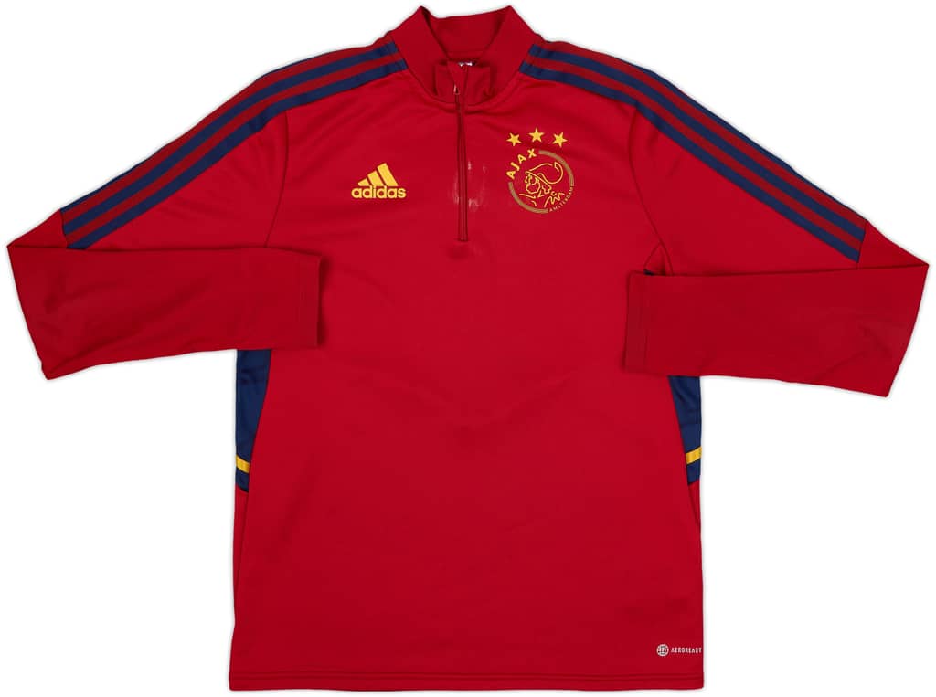 2022-23 Ajax adidas 1/4 Zip Drill Top - 5/10 - (XL.Boys)