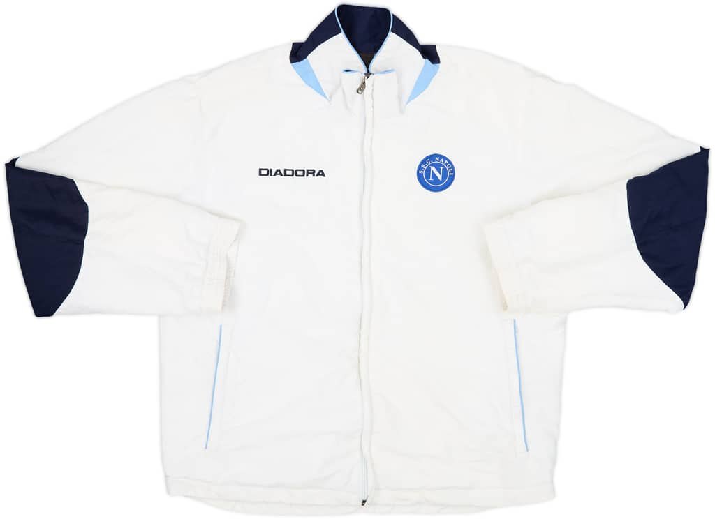 2006-07 Napoli Diadora Track Jacket - 7/10 - (L)