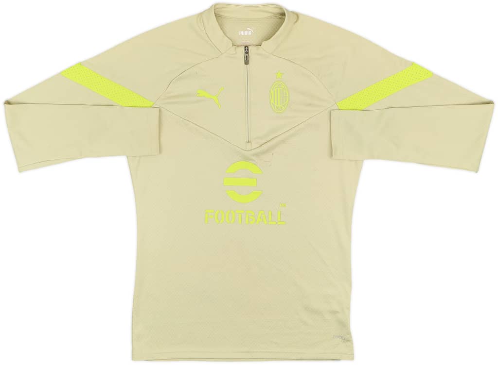 2022-23 AC Milan Puma 1/4 Zip Drill Top - 7/10 - (S)