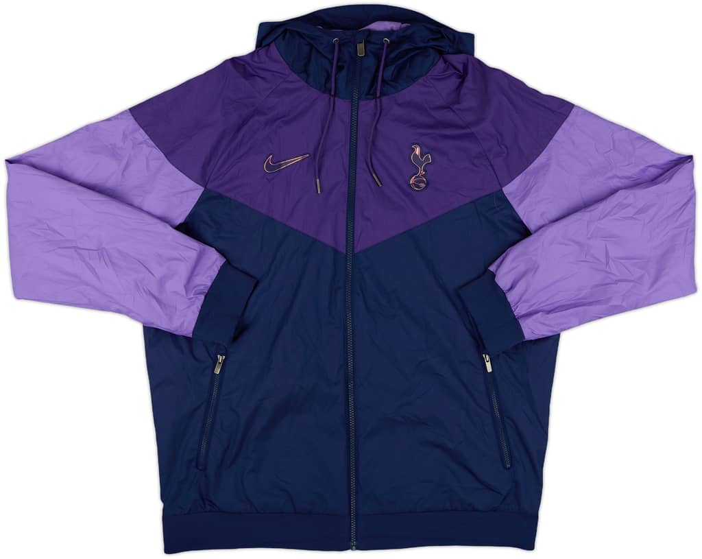2019-20 Tottenham Nike Hooded Rain Jacket - 8/10 - (L)