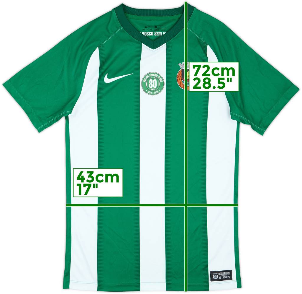 2019-20 Rio Ave Home Shirt - 9/10 - (S)