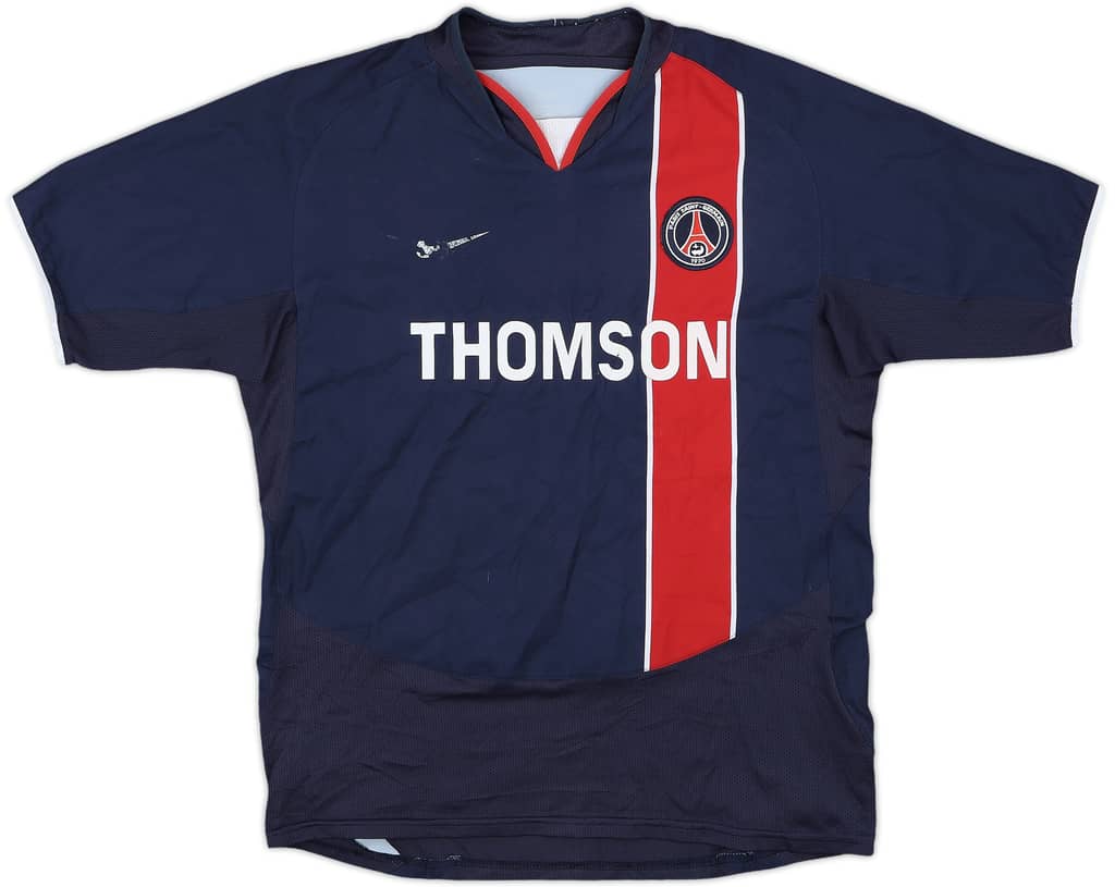 2003-04 Paris Saint-Germain Home Shirt - 4/10 - (L.Boys)