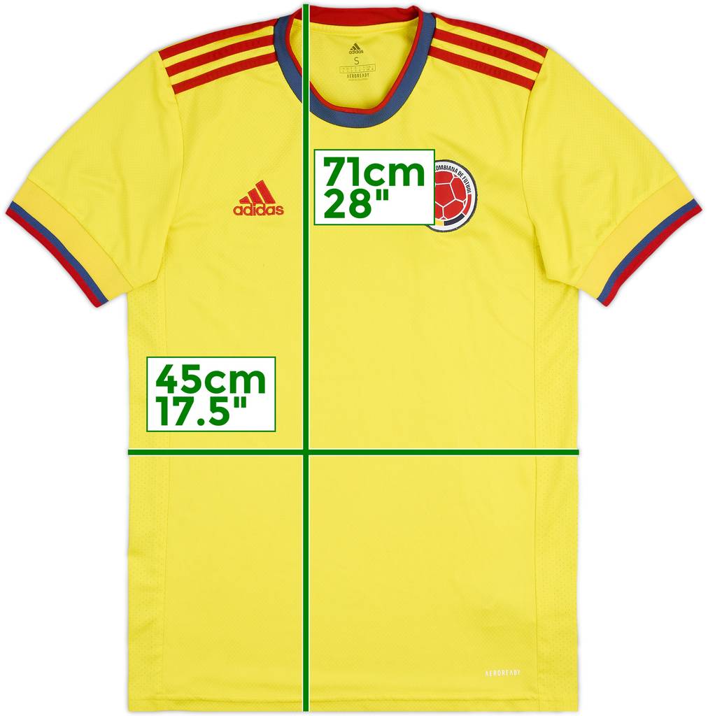 2020-22 Colombia Home Shirt - 6/10 - (S)