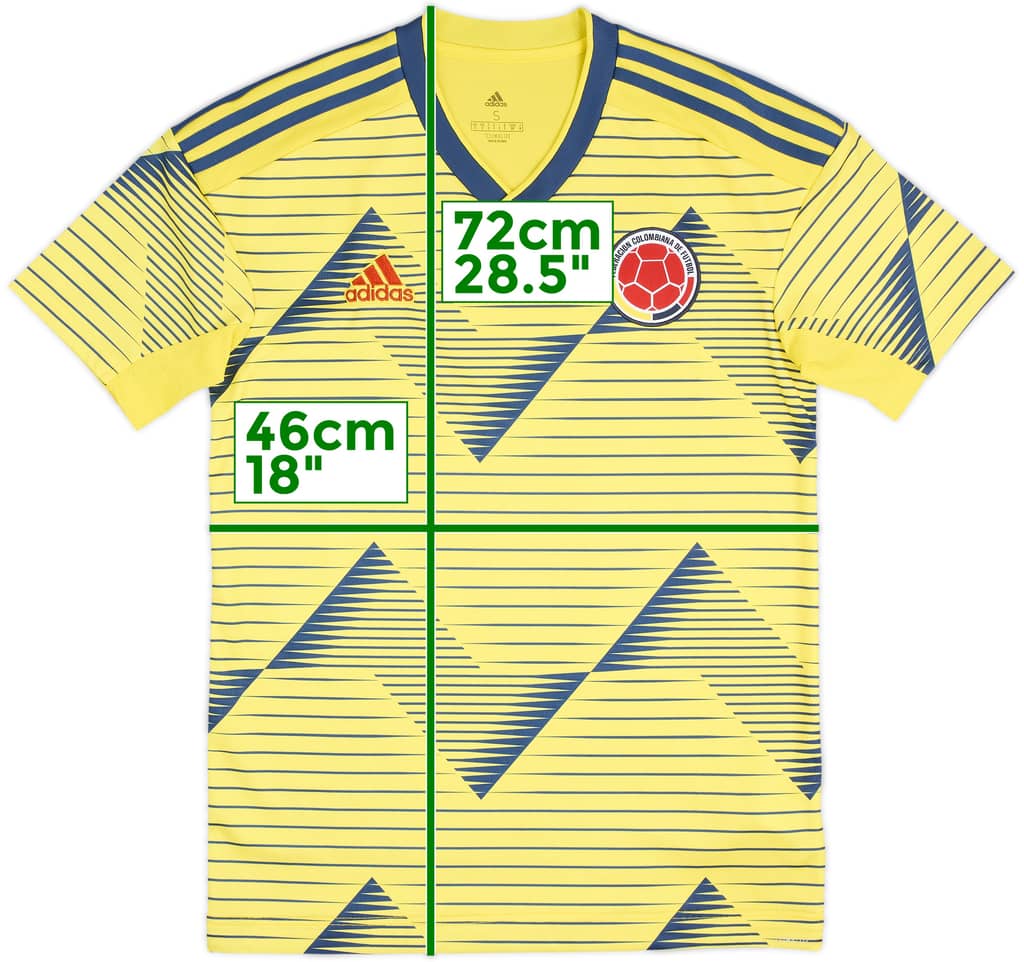 2019-20 Colombia Home Shirt - 9/10 - (S)