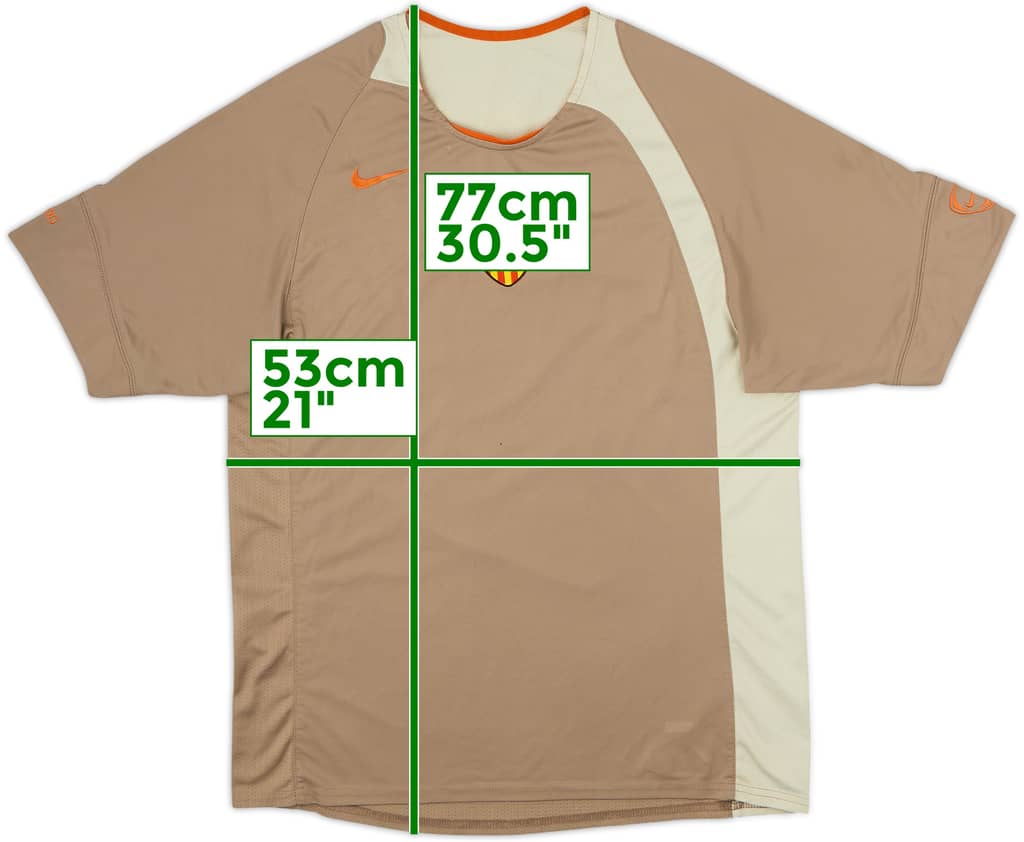 2004-05 Valencia Nike Training Shirt - 7/10 - (L)
