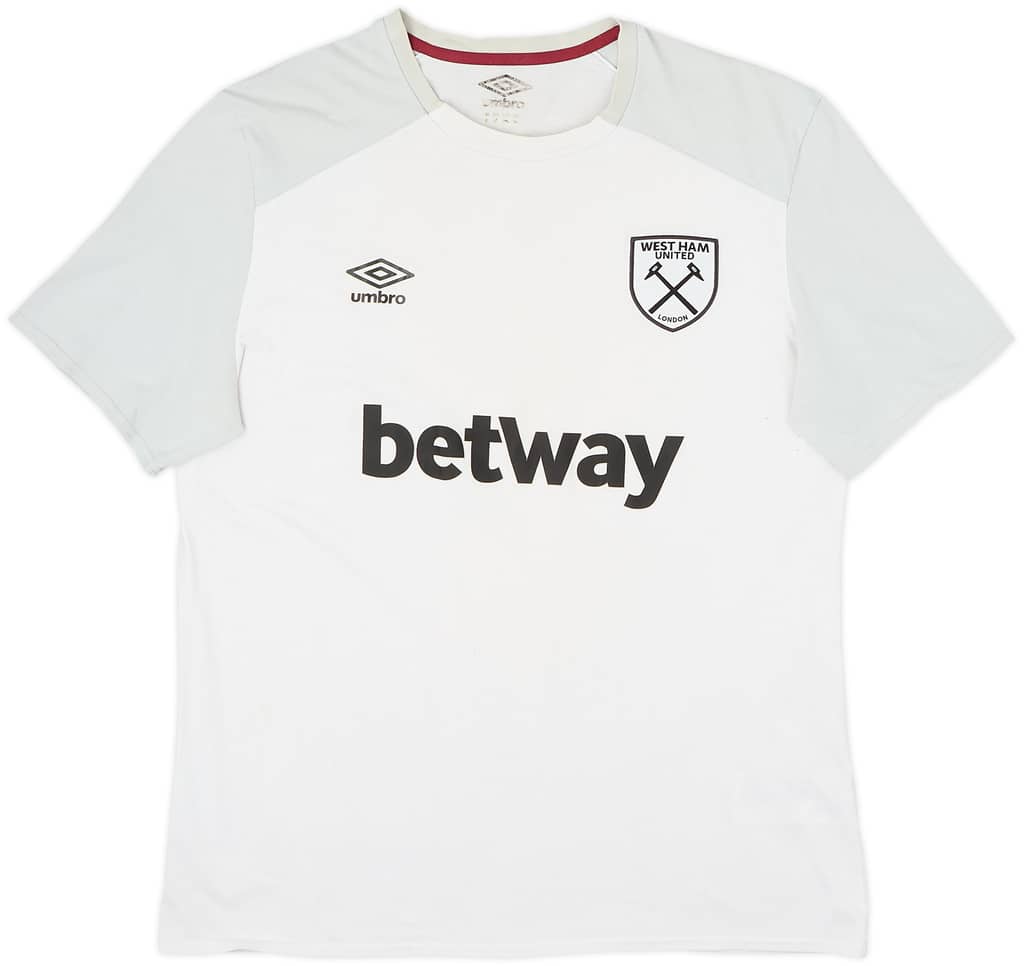 2022-23 West Ham Umbro Cotton Tee - 5/10 - (XL)