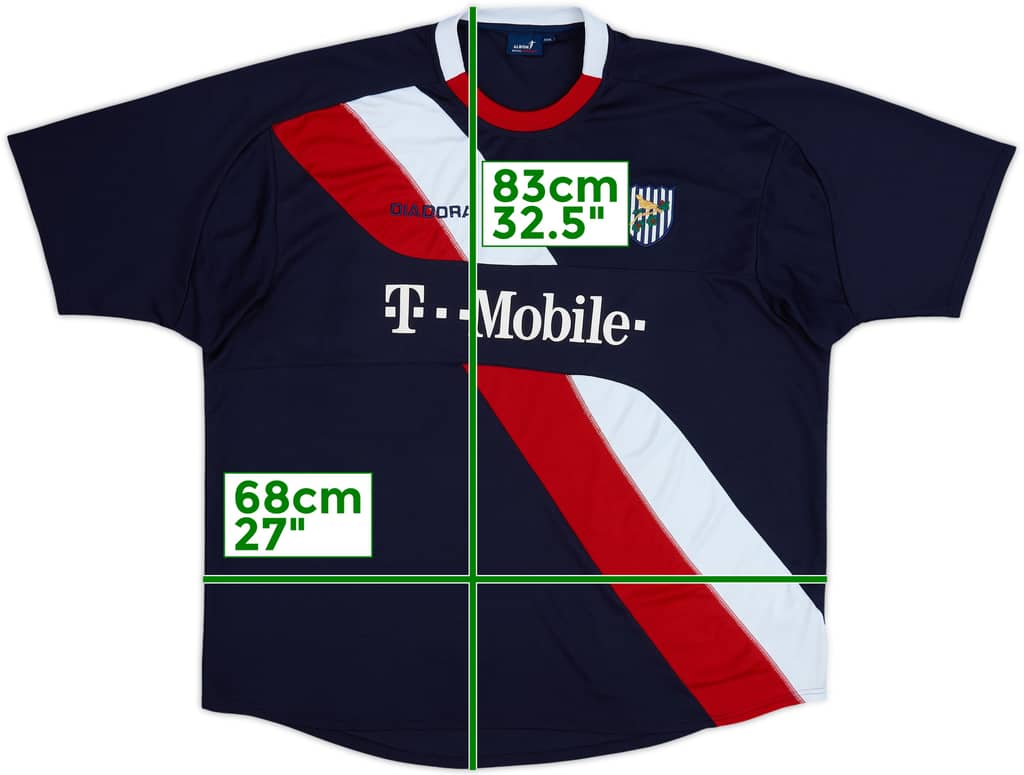 2005-06 West Brom Away Shirt - 8/10 - (3XL)