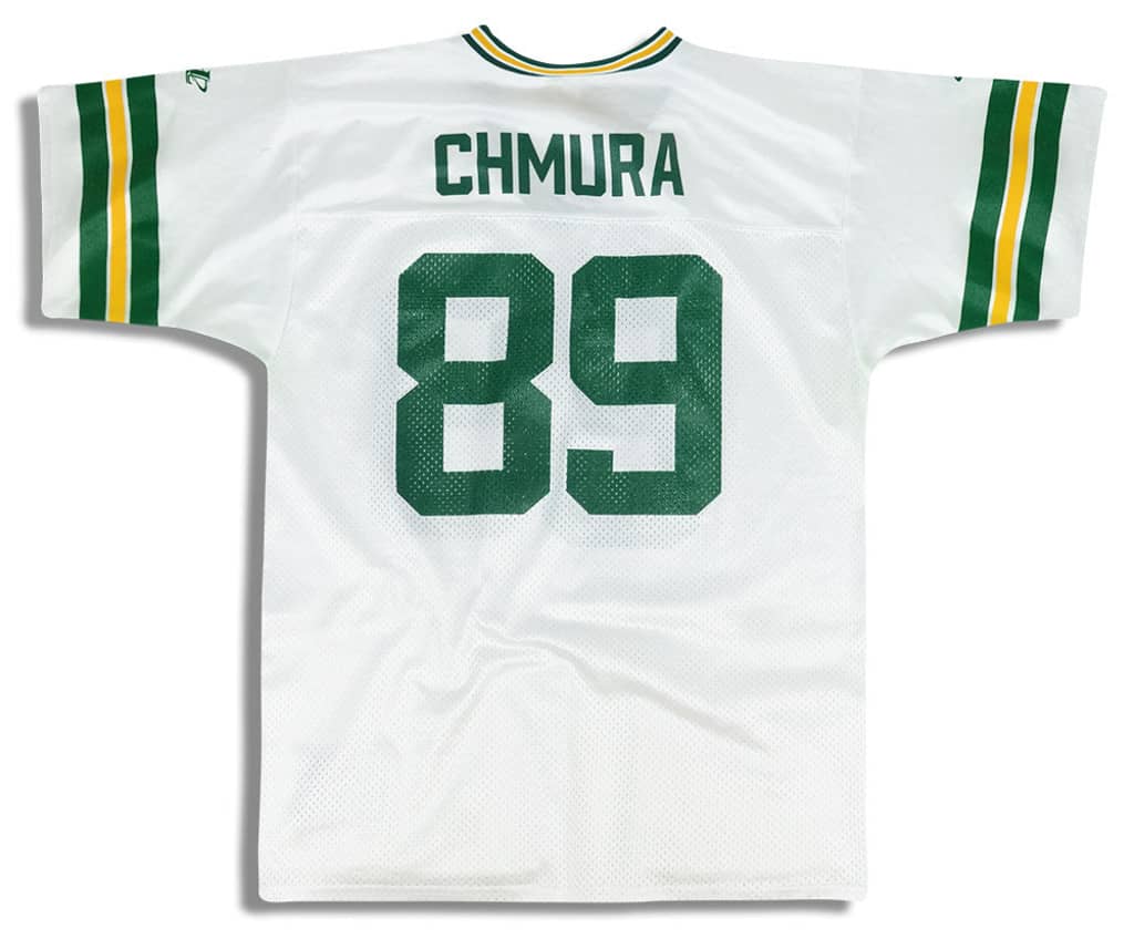 1997-99 Green Bay Packers Chmura #89 Logo Athletic Jersey (Away) Y