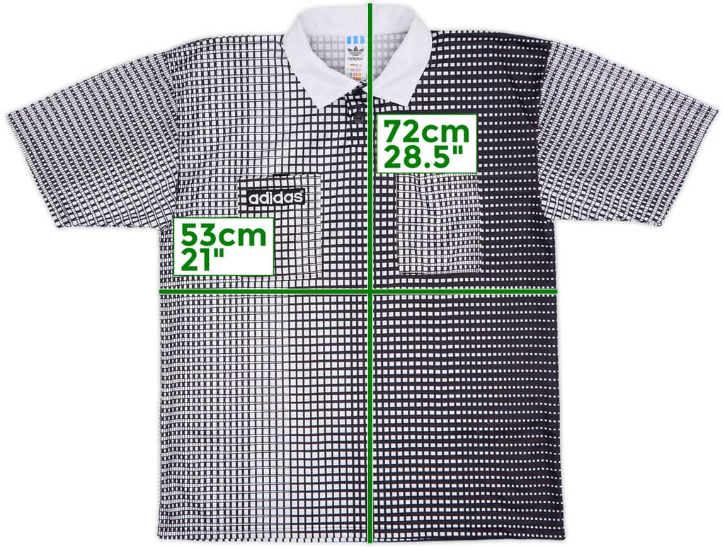 1990s adidas Referee Shirt - 9/10 - (M)