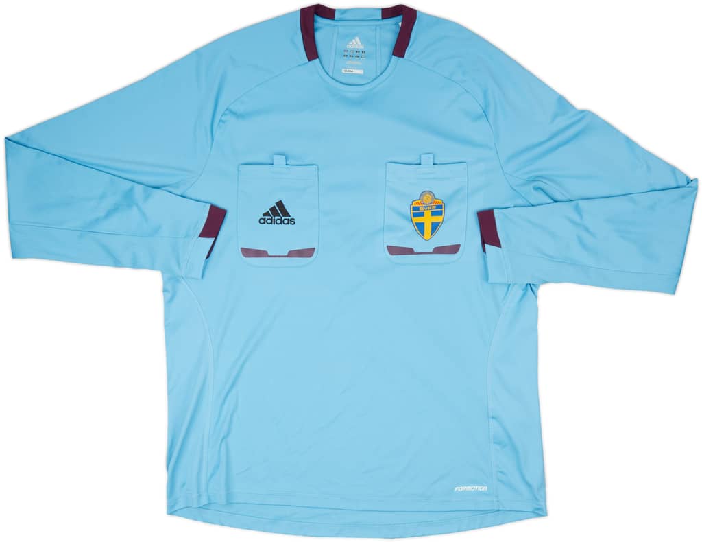 2012-13 Swedish FA adidas Referee L/S Shirt - 10/10 - (XL)