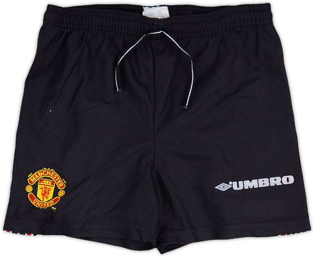 1998-99 Manchester United Third Shorts - 9/10 - (S.Boys)