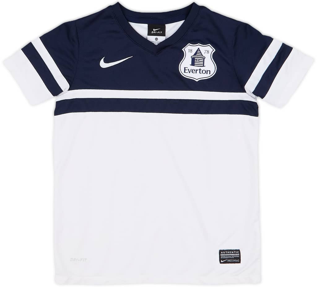 2013-14 Everton Third Shirt - 7/10 - (7-8 Years)