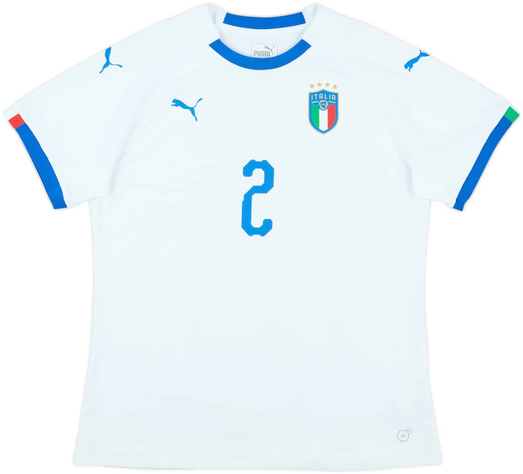2018-19 Italy Women Match Issue Away Shirt #2