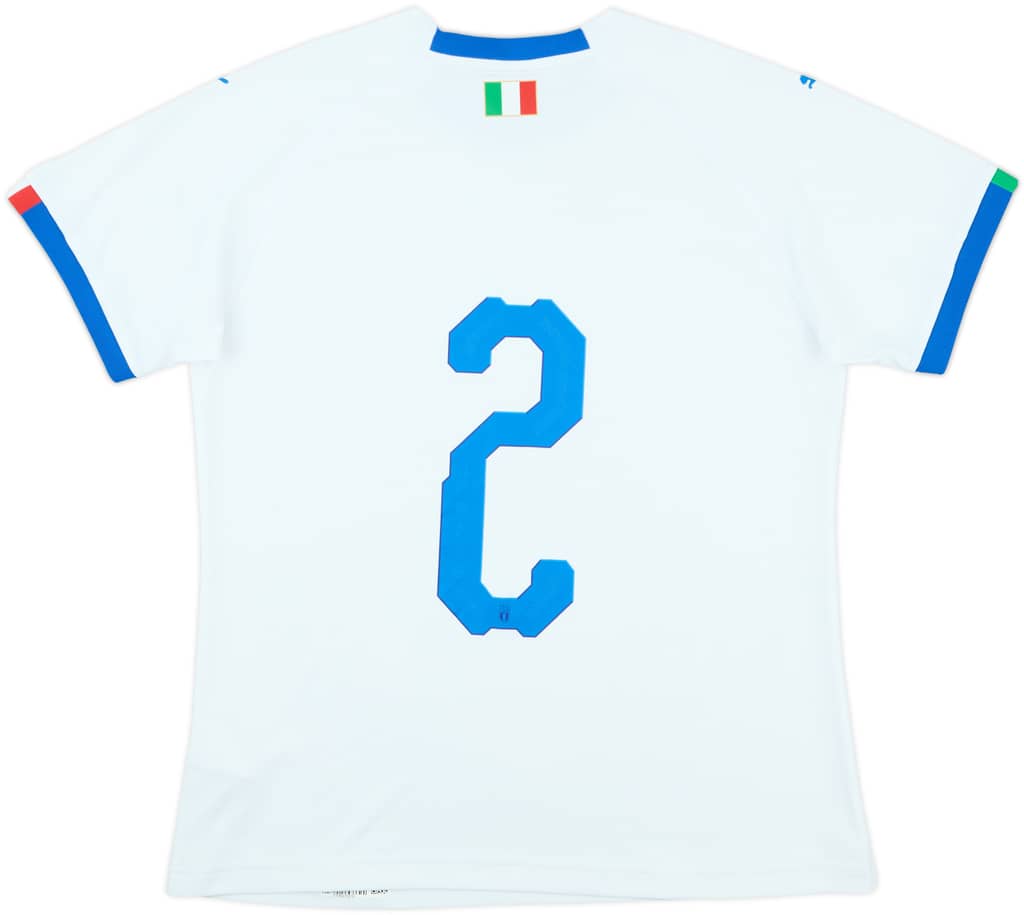 2018-19 Italy Women Match Issue Away Shirt #2