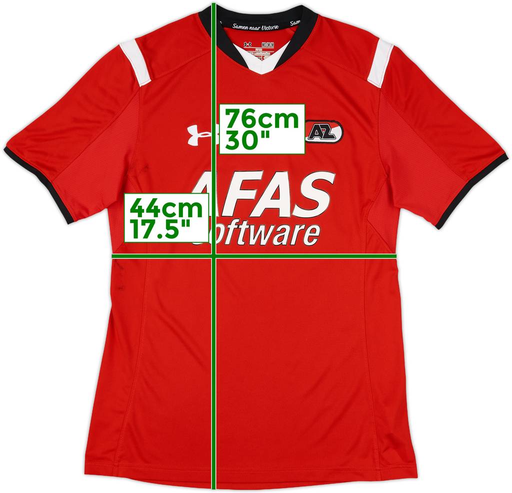 2015-16 AZ Alkmaar Home Shirt - 8/10 - (M)