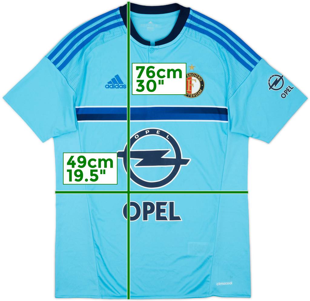 2016-17 Feyenoord Away Shirt - 7/10 - (M)