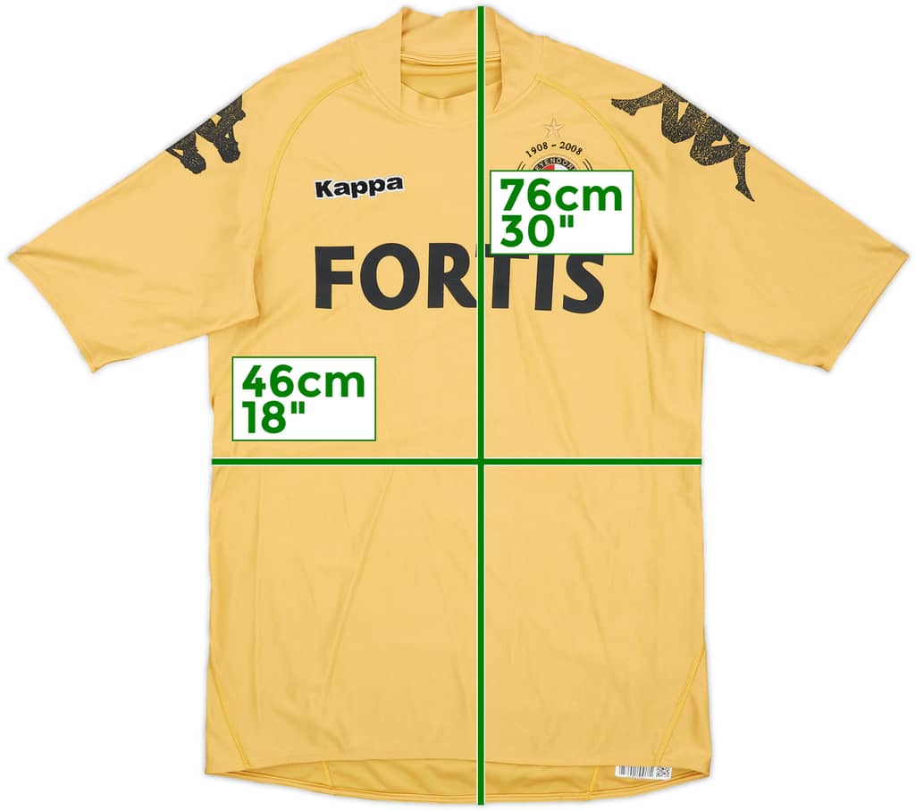 2008-09 Feyenoord Third Shirt - 7/10 - (L)