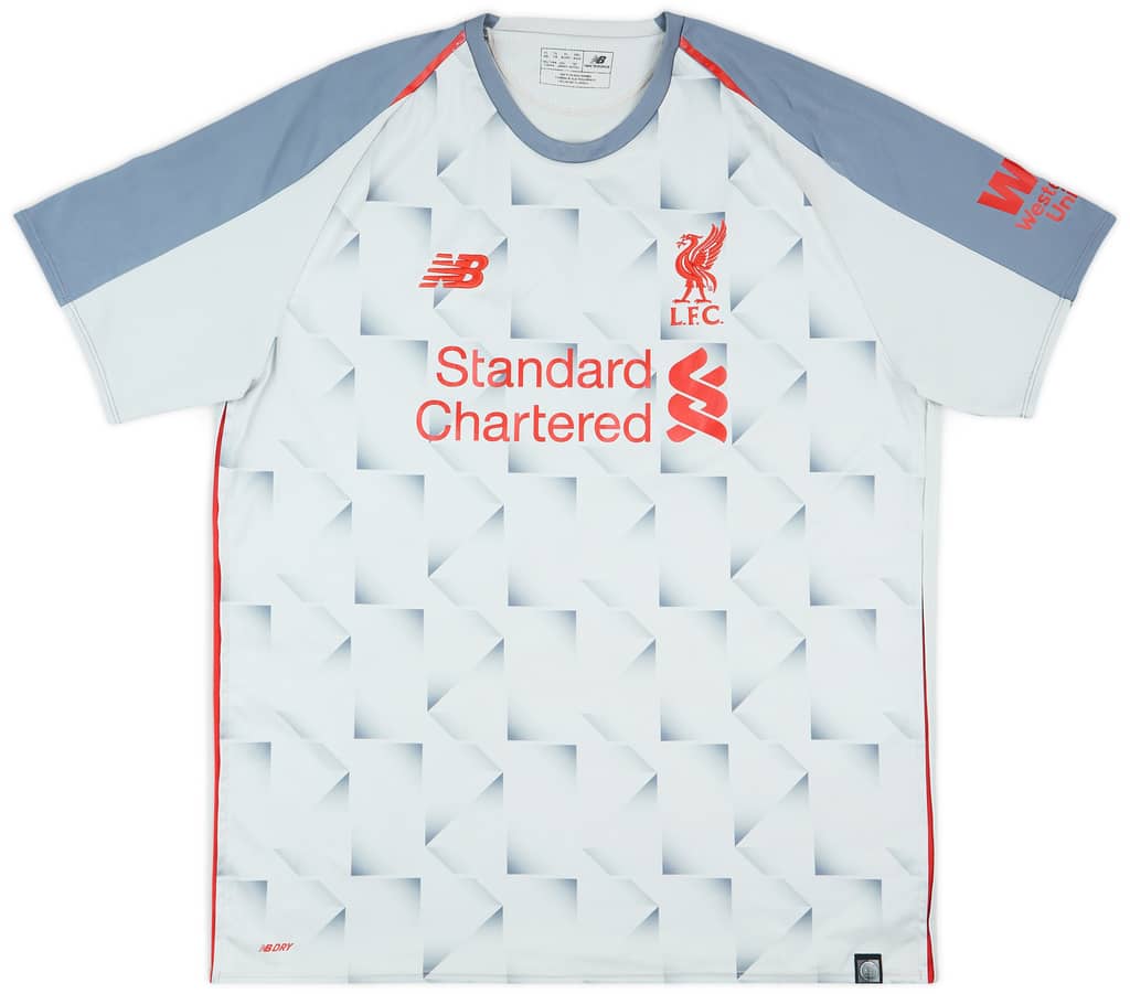 2018-19 Liverpool Third Shirt Virgil #4 - 8/10 - (S)