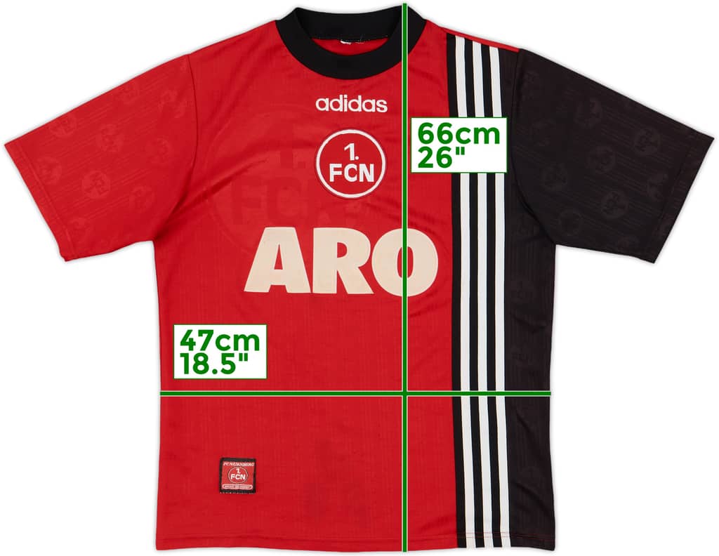 1997-98 Nurnberg Home Shirt - 7/10 - (XL.Boys)