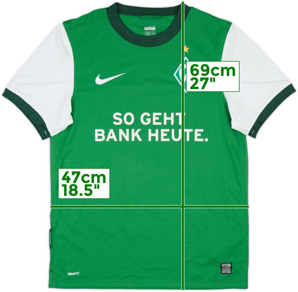2009-10 Werder Bremen Home Shirt - 6/10 - (S)