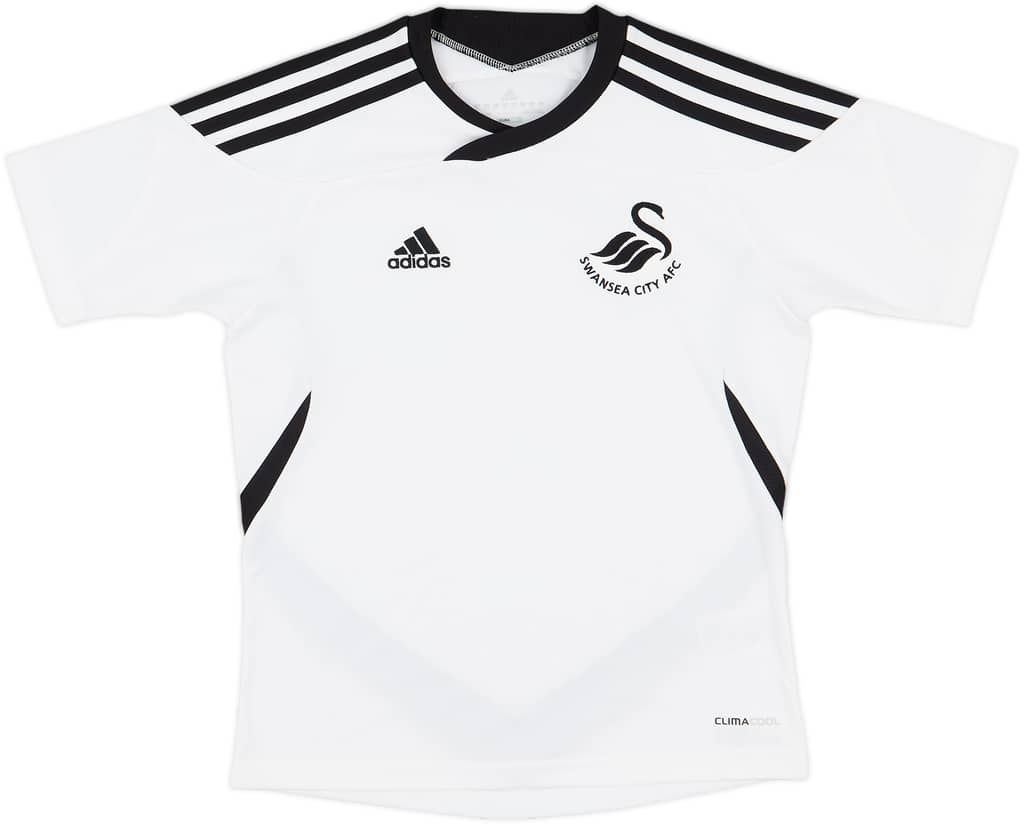 2011-12 Swansea Home Shirt - 7/10 - (L.Boys)