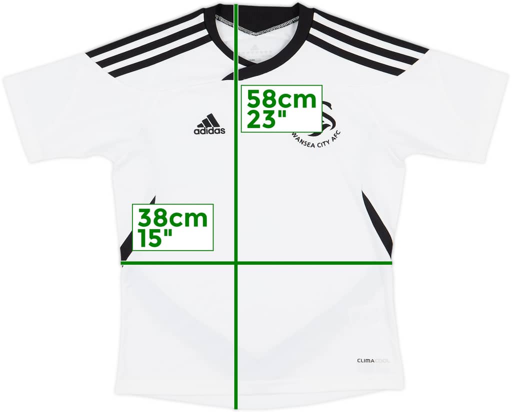 2011-12 Swansea Home Shirt - 7/10 - (L.Boys)