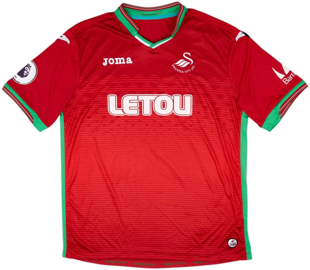 2017-18 Swansea Away Shirt - 8/10 - (XL)