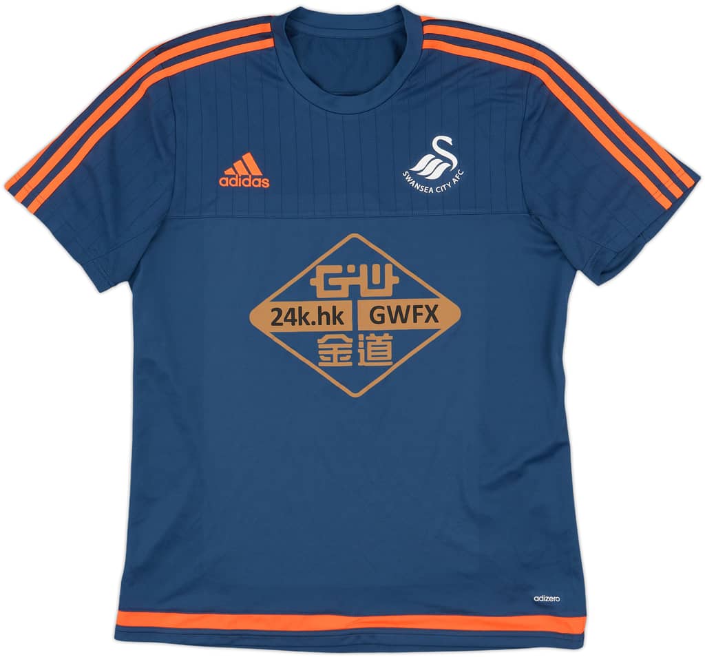 2015-16 Swansea adizero Training Shirt - 8/10 - (L)
