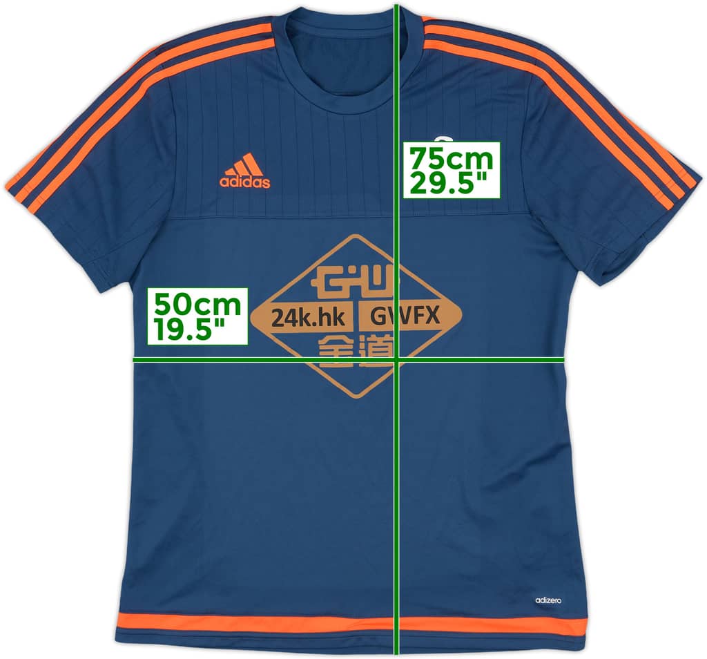 2015-16 Swansea adizero Training Shirt - 8/10 - (L)