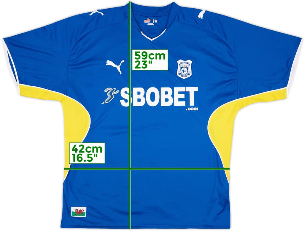 2009-10 Cardiff Home Shirt - 5/10 - (XXL)