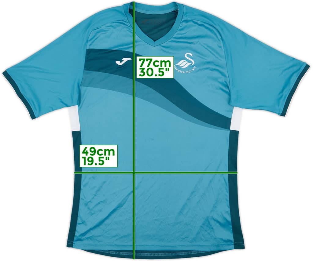 2016-17 Swansea Joma Training Shirt - 8/10 - (XL)