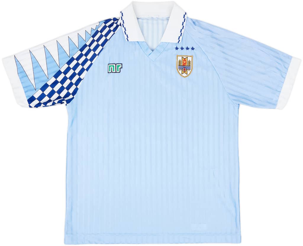 1992-95 Uruguay Home Shirt - 9/10 - (L)