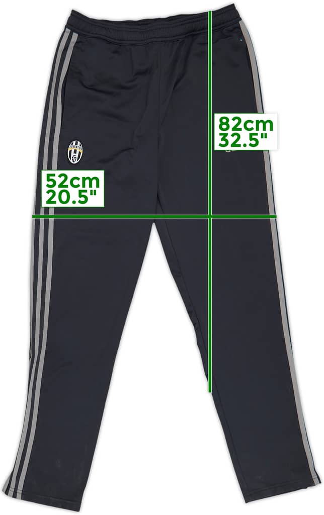 2016-17 Juventus adidas Track Pants/Bottoms - 9/10 - (XL.Boys)
