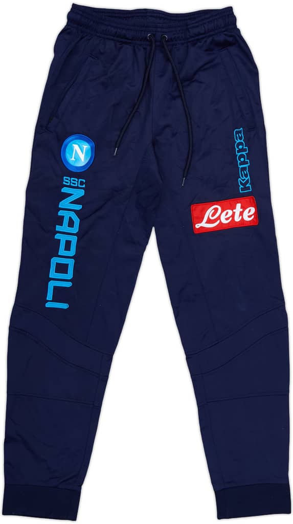 2019-20 Napoli Kappa Track Pants/Bottoms - 9/10 - (S)