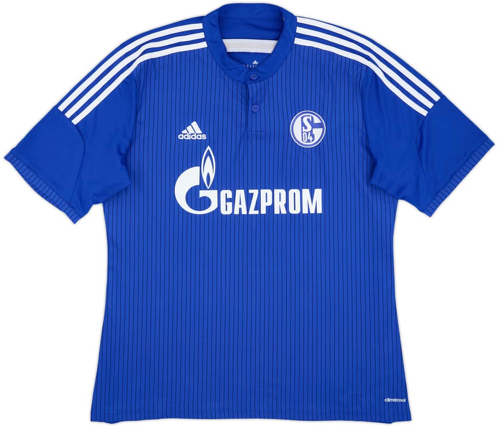 2014-16 Schalke Home Shirt - 8/10 - (XL)