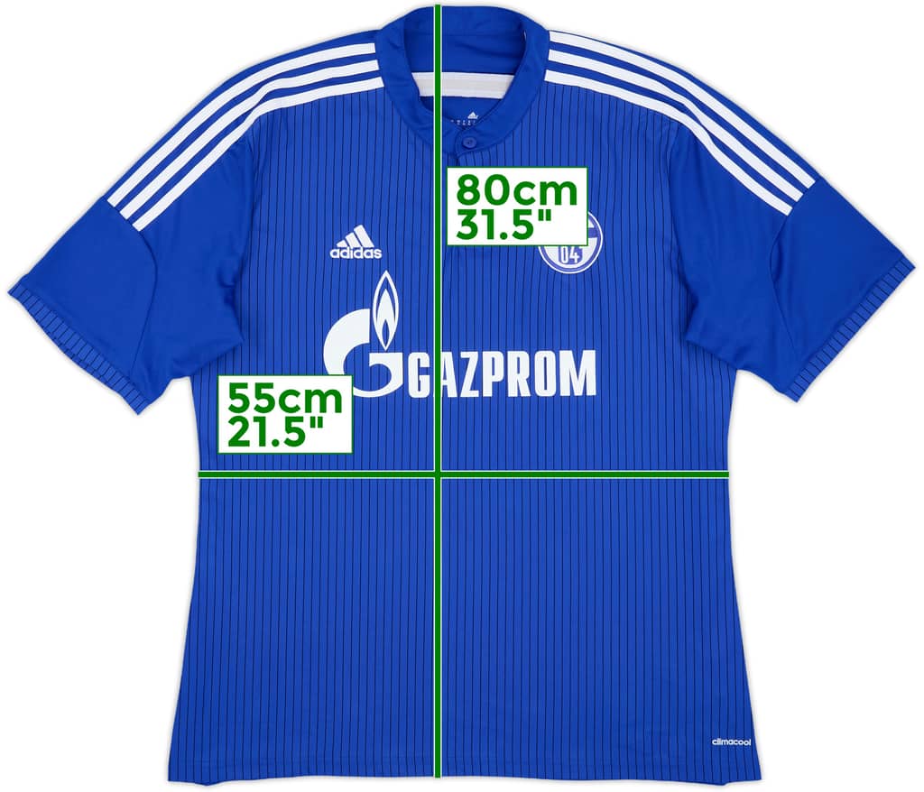 2014-16 Schalke Home Shirt - 8/10 - (XL)