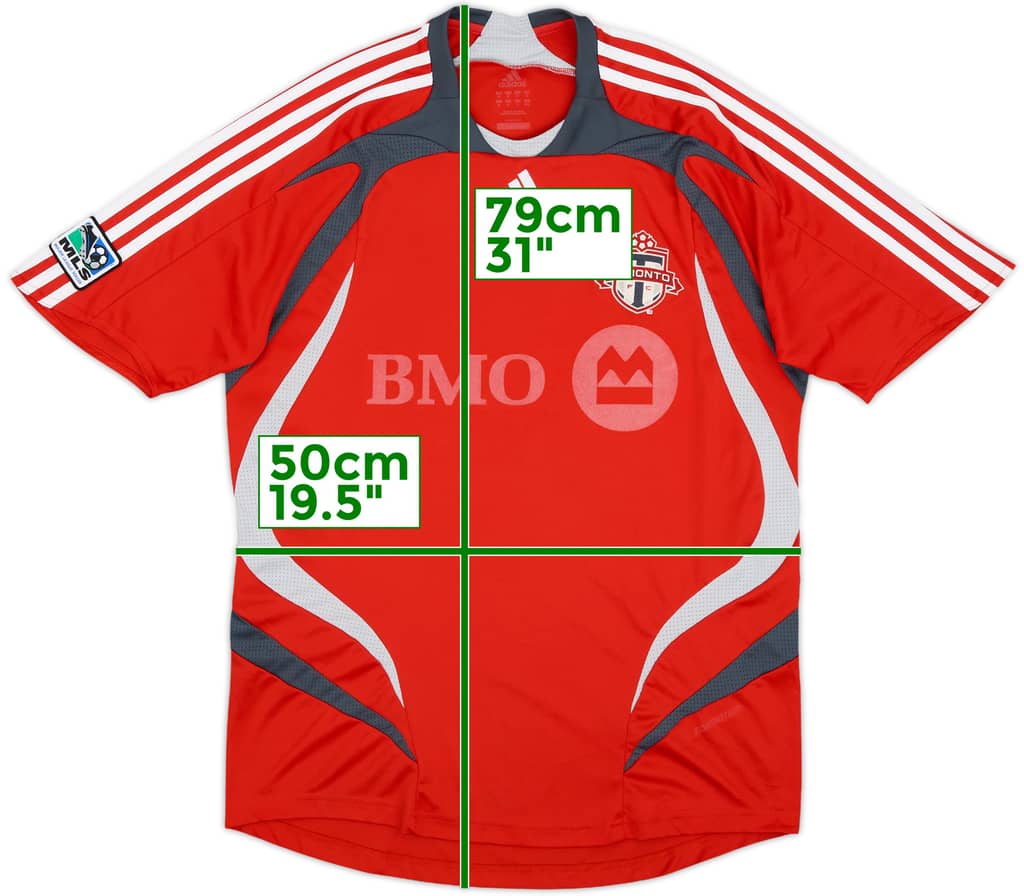 2007-08 Toronto FC Home Shirt - 4/10 - (M)