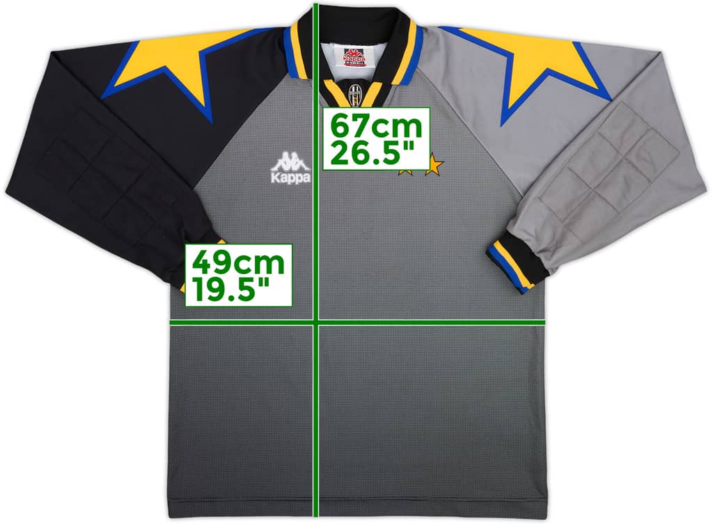 1994-95 Juventus Basic GK Shirt - 8/10 - (XS)