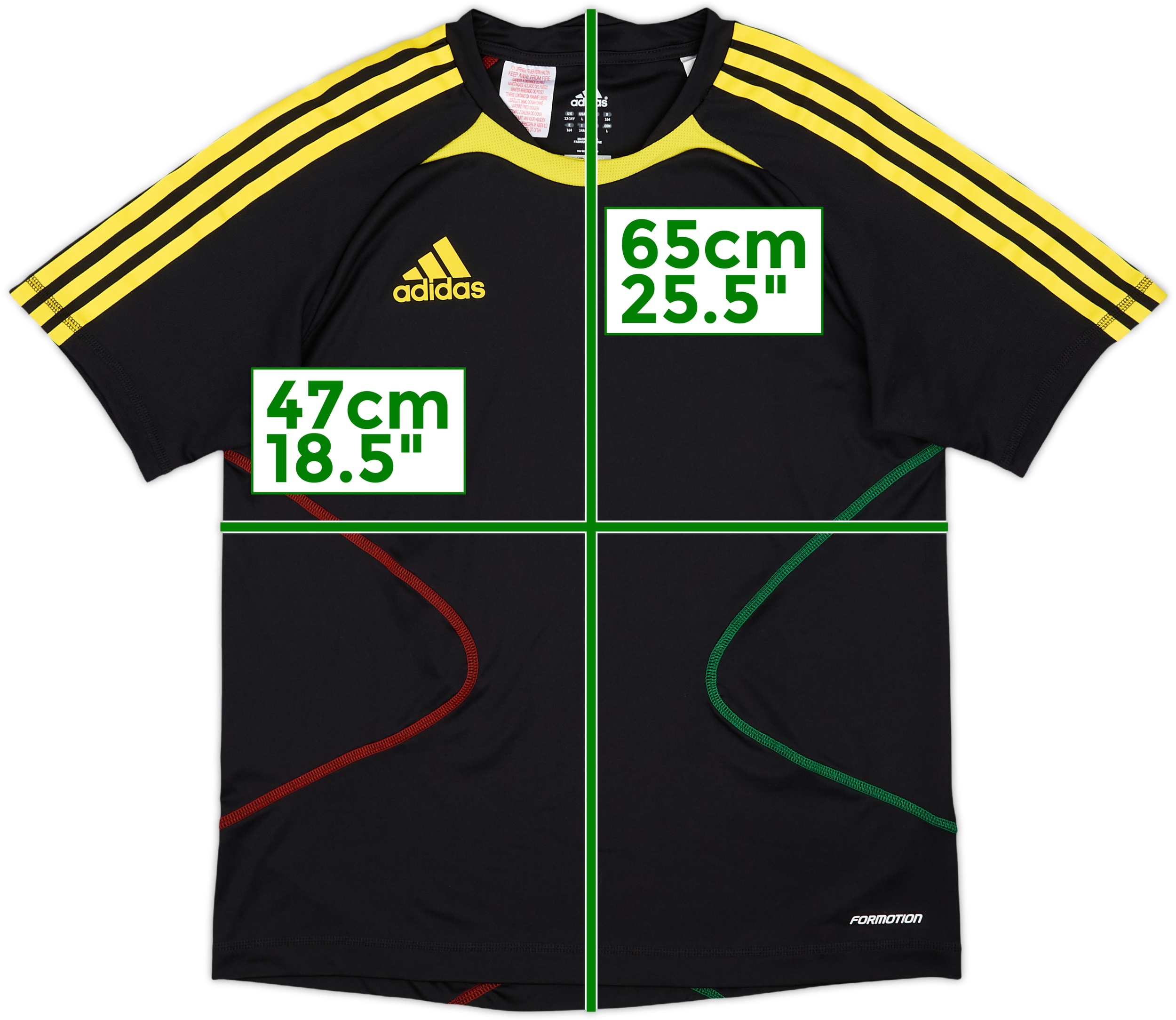 2010-11 Marseille adidas Formotion Training Shirt - 10/10 - (L.Boys)