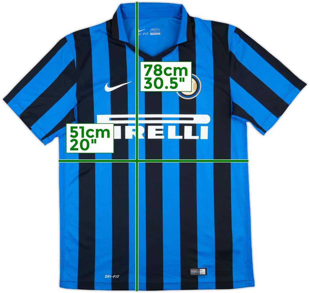 2015-16 Inter Milan Home Shirt - 10/10 - (M)