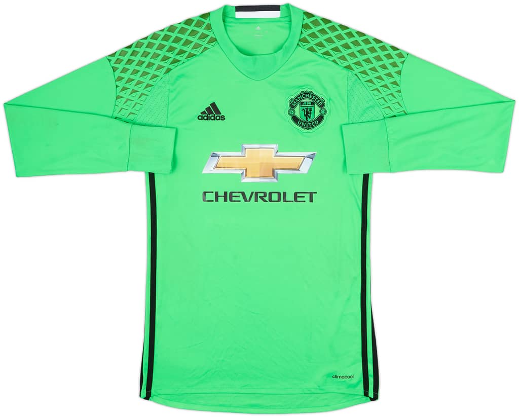 2016-17 Manchester United GK Shirt - 9/10 - (XS)