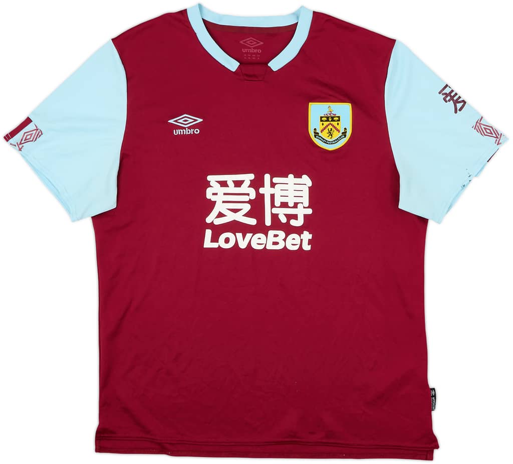 2019-20 Burnley Home Shirt - 7/10 - (Women's XL)