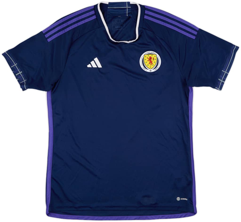2022-23 Scotland Home Shirt - 7/10 - (L)